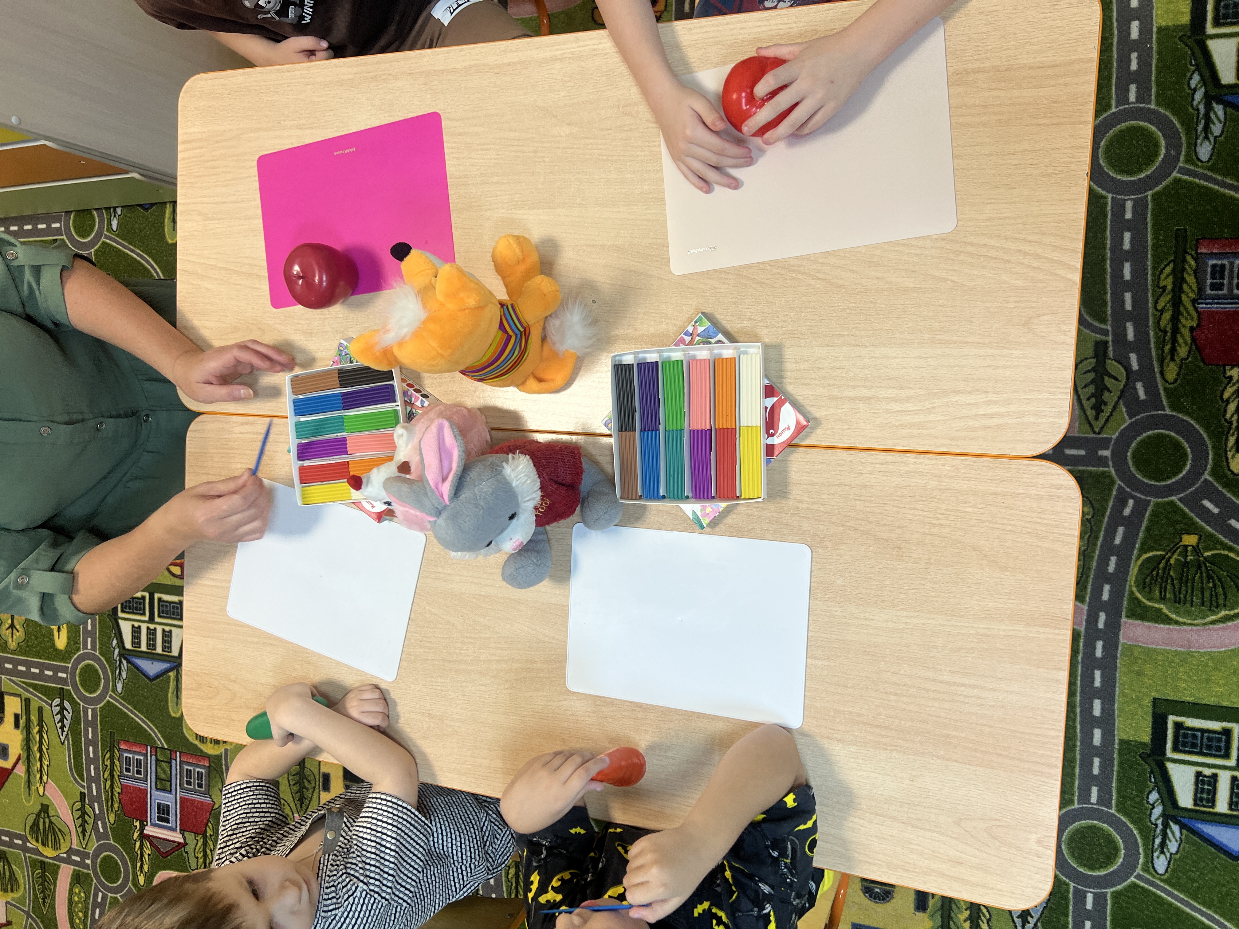 Детский сад Маленький город - Групповая комната